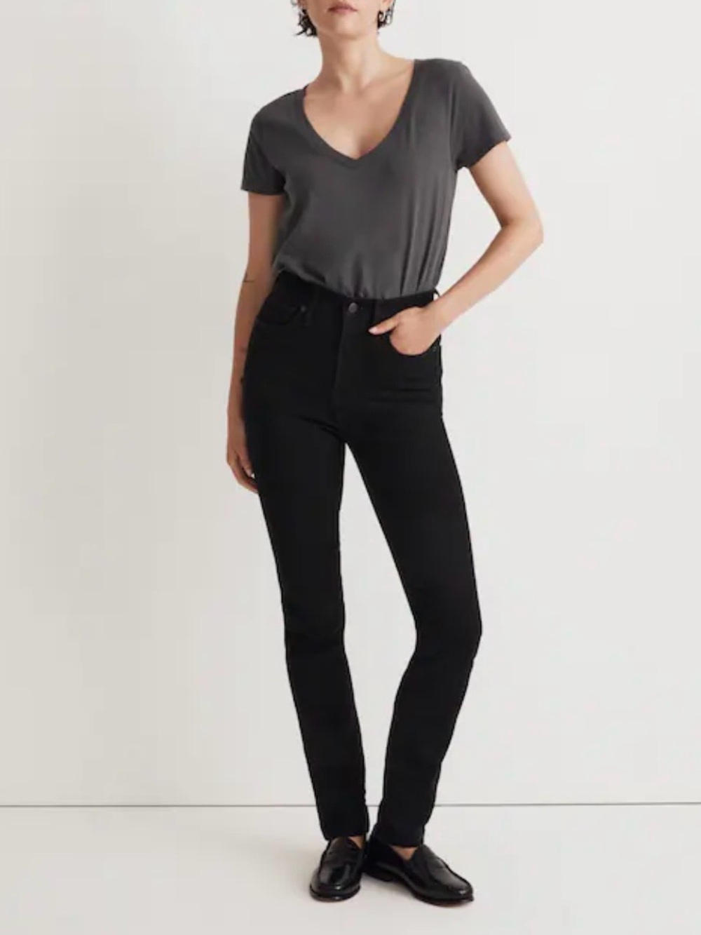 Madewell stovepipe jeans 27